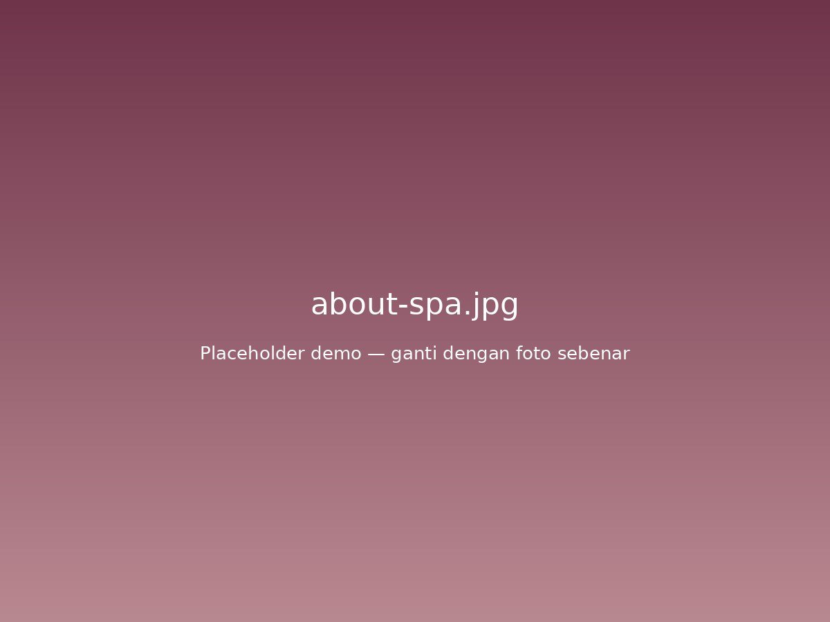Ruang demonstrasi Seri Aura Beauty & Spa