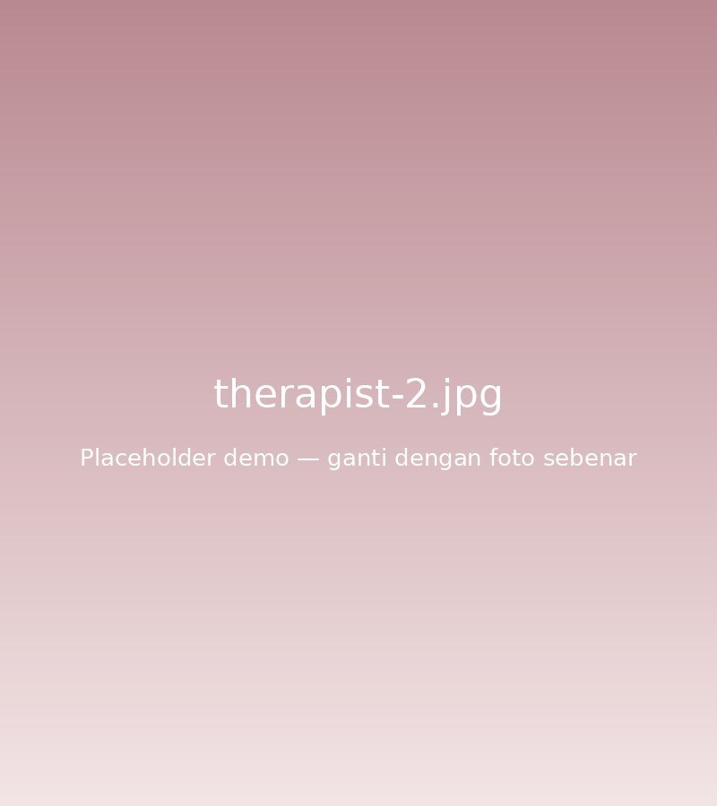 Profil demonstrasi Therapist B