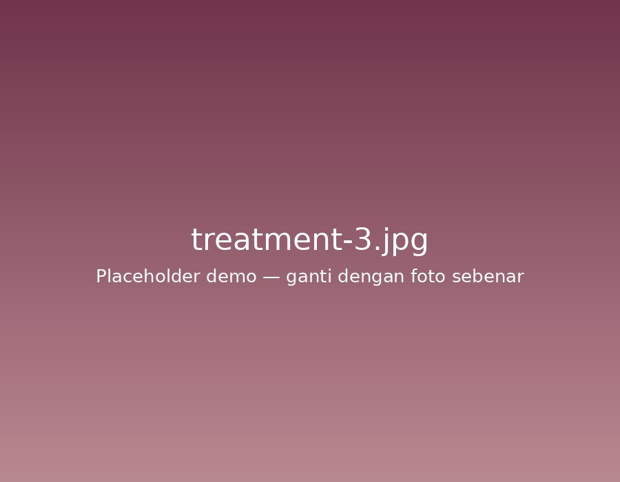 Imej demonstrasi Deep Cleansing Facial